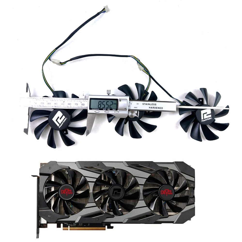 Rx 5700 Xt 8Gb Video Card - NUOVA Ventola Di Raffreddamento 4PIN T129215BU