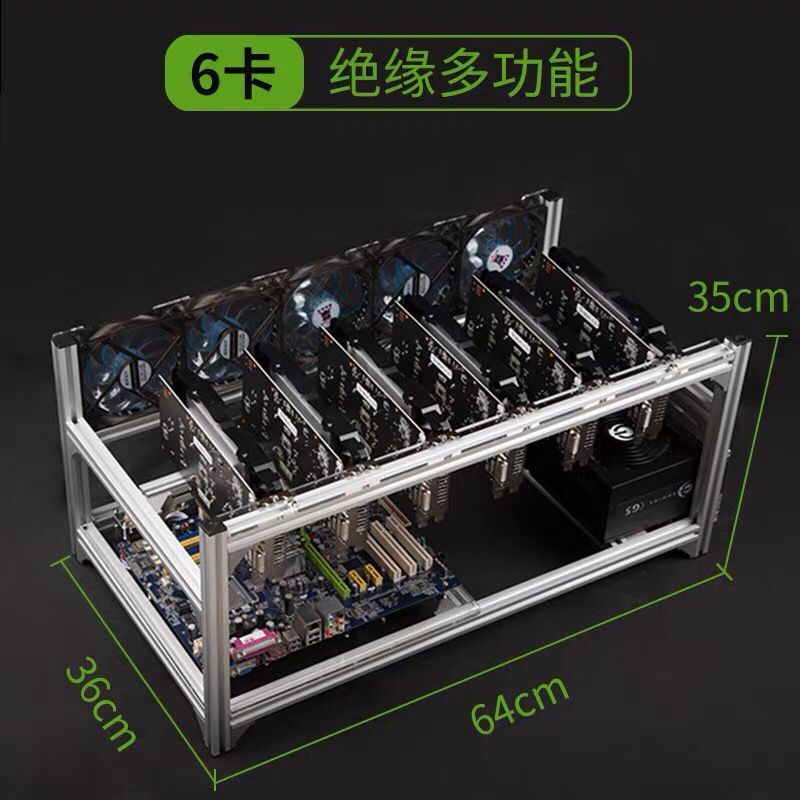12 Gpu Open Air Frame Case - 6 8 12 19 GPU Miner