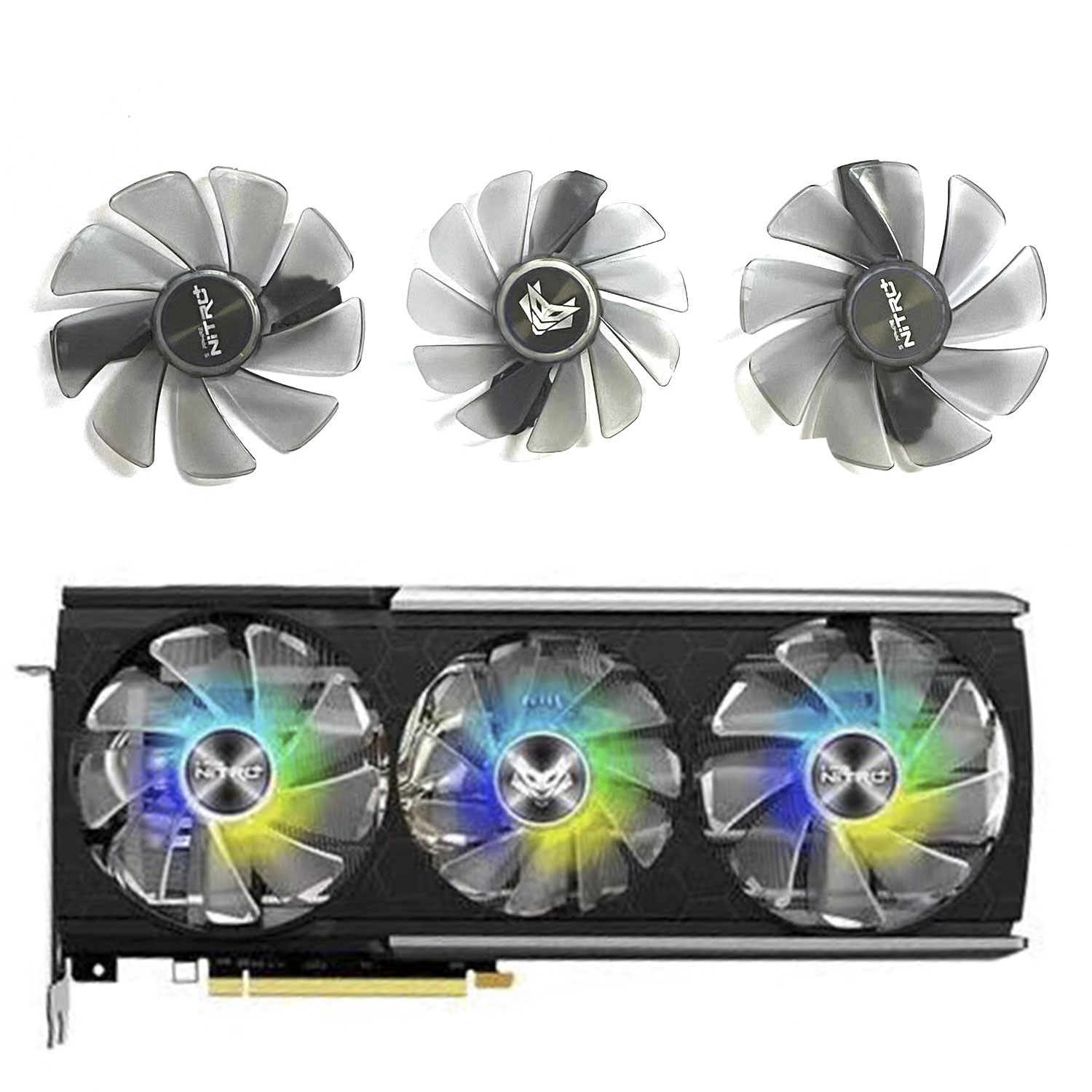 Rx 5700 Xt 8Gb Video Card - Ventola di Raffreddamento CF1015H12D CF9010H12D ARGB