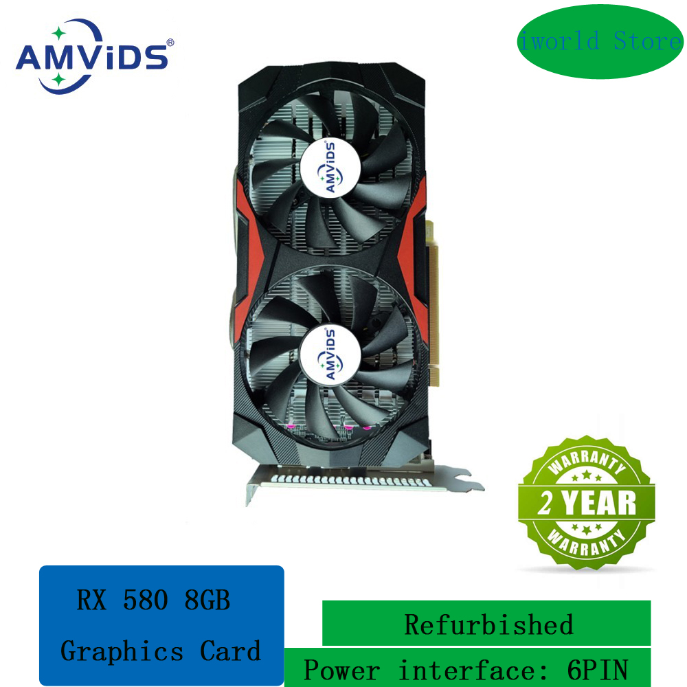 Rx 580 8Gb 2048Sp Gpu - Scheda grafica RX 580 8GB 2048SP