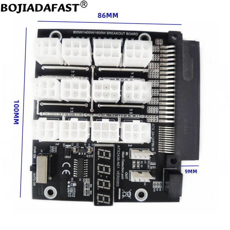 Scheda di Sincronizzazione Ali - 2400W Server Psu Breakout Board recensione e prezzo
