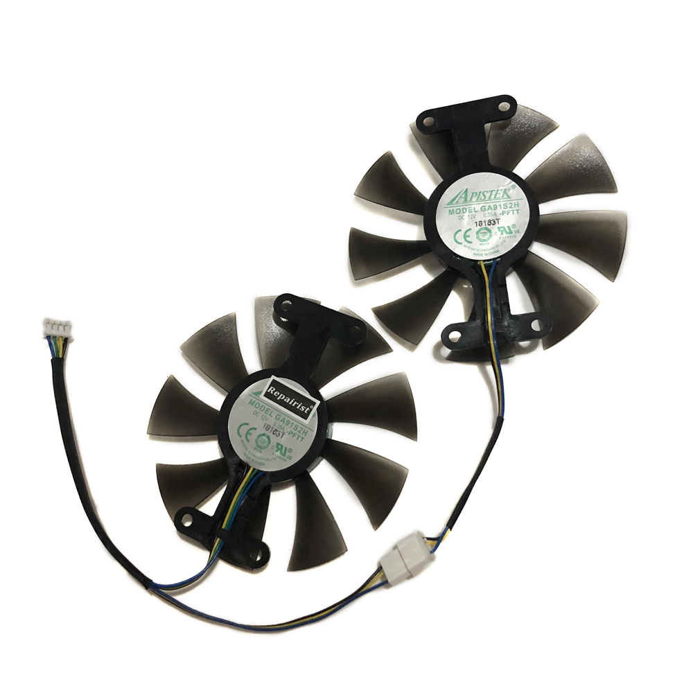 2 pz/set,GA91S2H, ventola dell - Rx 580 8Gb 2048Sp Gpu recensione e prezzo