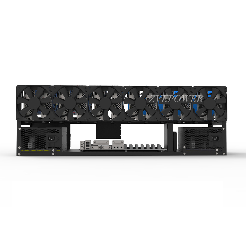 Supporto per personalizzazione - 12 Gpu Open Air Frame Case recensione e prezzo