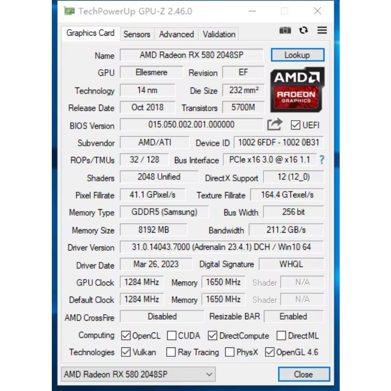 Scheda Grafica Hongyi DIY RX 5 - Rx 580 8Gb 2048Sp Gpu recensione e prezzo