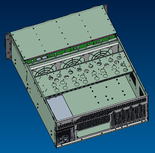 Rack 4U 4 alloggiamenti Hotswa - 8 Gpu 4U Server Chassis recensione e prezzo