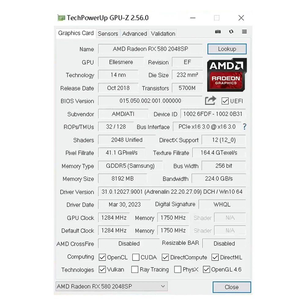 SOYO AMD Radeon RX580 Scheda g - Rx 580 8Gb 2048Sp Gpu recensione e prezzo